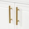 36" Bathroom Vanity with Sink Top, Bathroom Vanity Cabinet with Two Doors and Three Drawers, Solid Wood , MDF Boards ,One Package