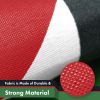 Palestine Palestinian Flag 3x5 Ft Printed 150D Polyester Country Flag Indoor Outdoor Vibrant Colors Brass Grommets Thicker and More Durable Than 100D