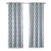 Printed Ikat Blackout Curtain Panel