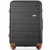 Luggage Sets New Model Expandable ABS Hardshell 3pcs Clearance Luggage Hardside Lightweight Durable Suitcase sets Spinner Wheels Suitcase with TSA Loc
