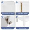 20" Bathroom Vanity with Sink, Bathroom Cabinet with Soft Closing Door, Storage Rack and Open Shelf