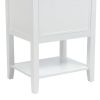 20" Bathroom Vanity with Sink, Bathroom Cabinet with Soft Closing Door, Storage Rack and Open Shelf