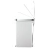10.5G SLIM TRASH CAN- BLACK
